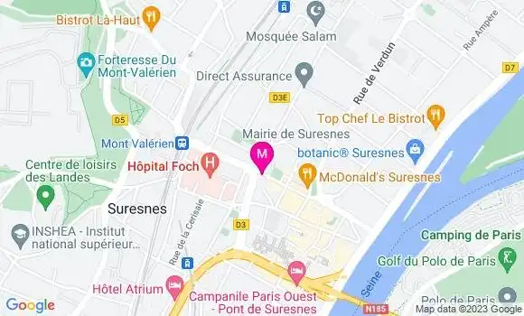 Localisation Crêperie Le Quinoceen