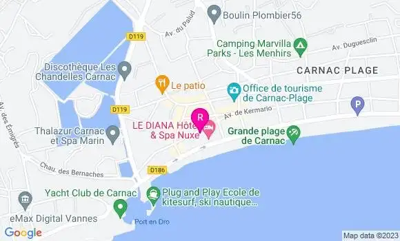 Localisation Restaurant Bar Café Del Sol