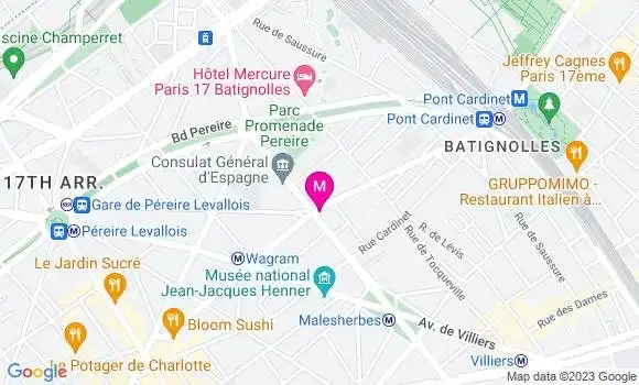 Localisation Restaurant  Le Jouffroy