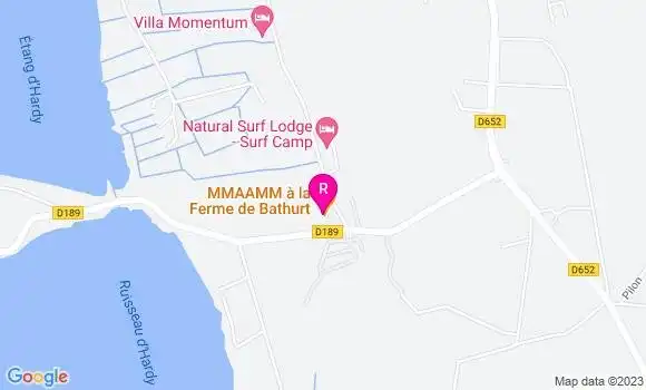 Localisation Restaurant  Mmaamm à la Ferme de Bathurt
