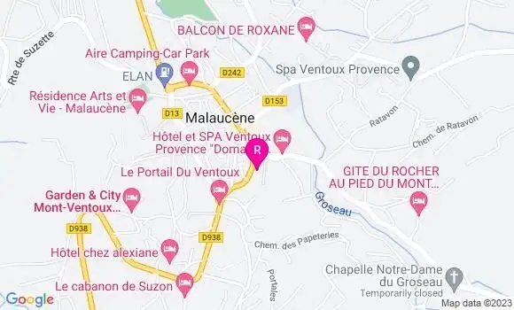 Localisation Restaurant  Chez Laurette