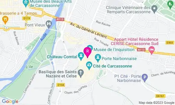 Localisation Restaurant  L