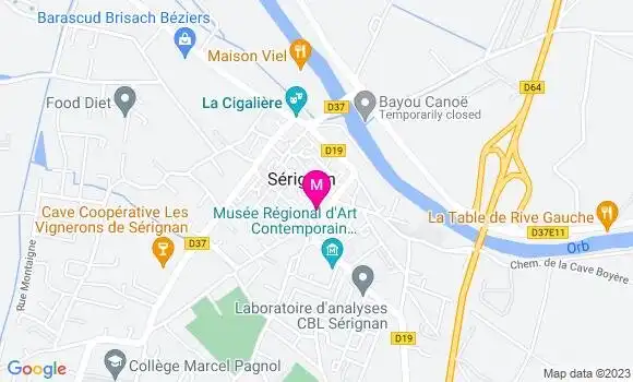 Localisation Restaurant  Le Mistral