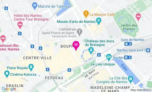 Localisation Le Café du Cinéma