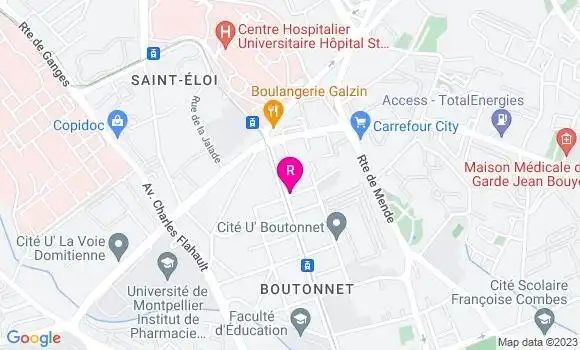 Localisation Restaurant  L