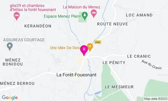 Localisation Crêperie La Popote