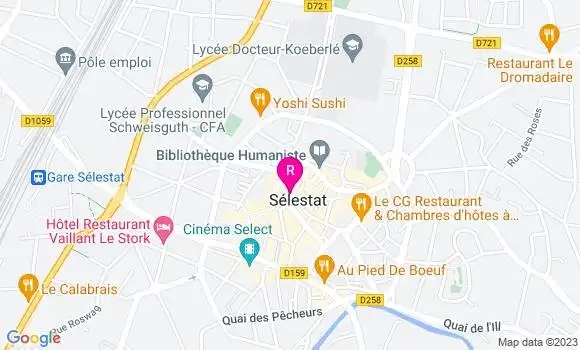 Localisation Restaurant Bar Larmes de Vin