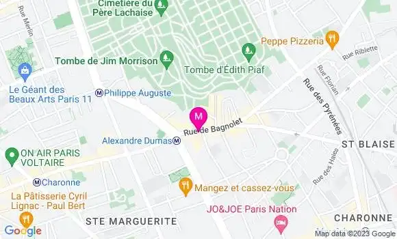 Localisation Restaurant  Le Gobe Lune