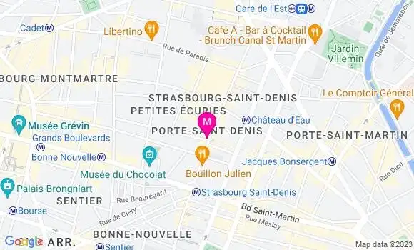 Localisation Restaurant  Chez Jeannette