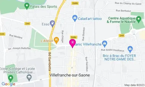 Localisation Restaurant  Cafe Mailisse