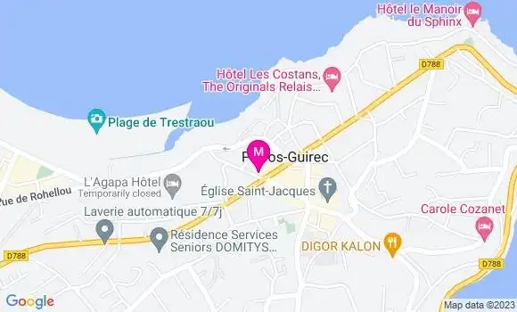 Localisation Restaurant  Latitude 48