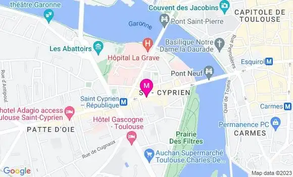 Localisation Restaurant  Le Bouteillon