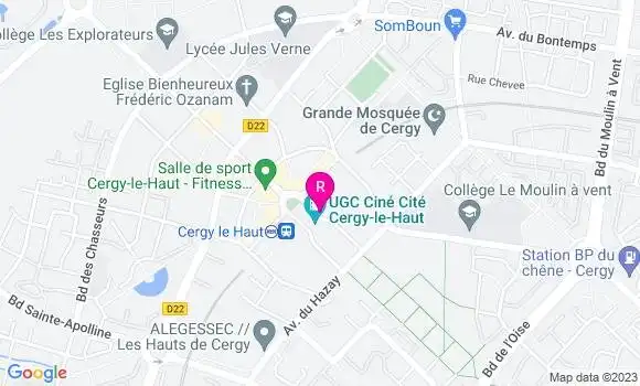 Localisation Restaurant  L