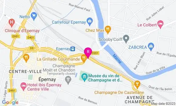Localisation Restaurant  Le 26