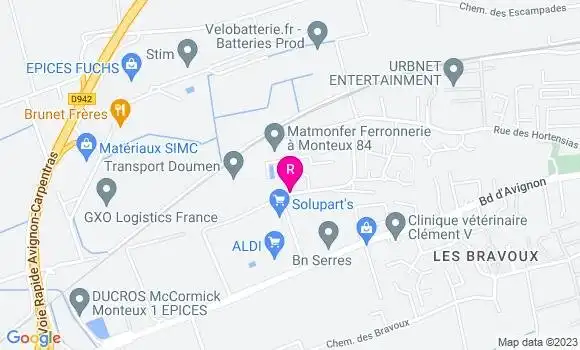 Localisation Restaurant  L