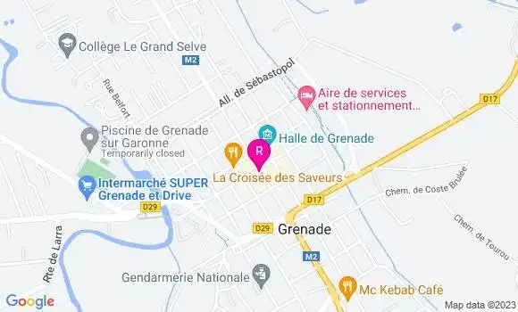 Localisation Restaurant  Les Zinzins du Zinc