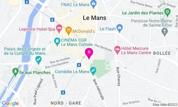 Localisation Restaurant  Hyperbols