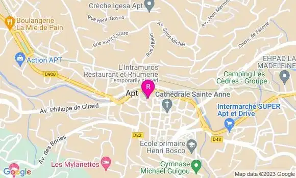 Localisation Restaurant  L