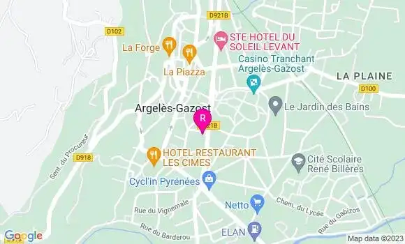Localisation Restaurant  La Table d
