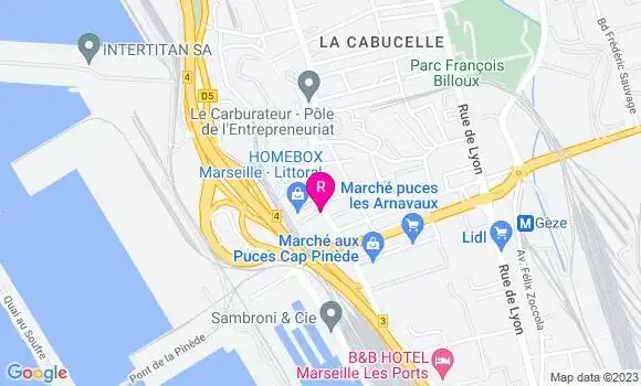 Localisation Restaurant  Au Fil des Jours