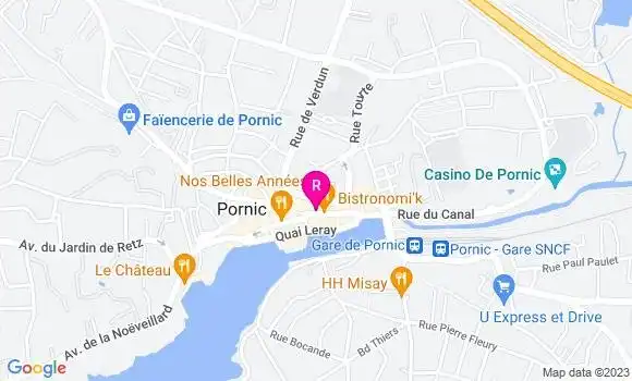 Localisation Pizzeria Au Mets