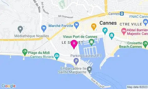 Localisation Restaurant Bar Diamond