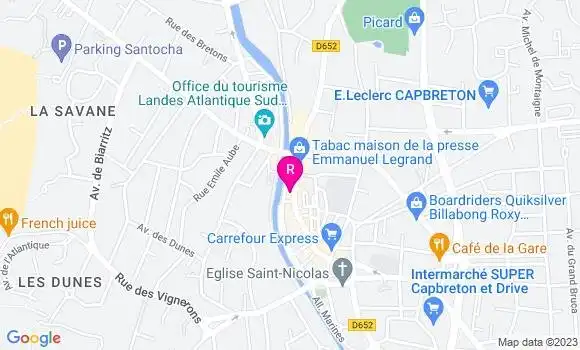 Localisation Restaurant  La Cuisine