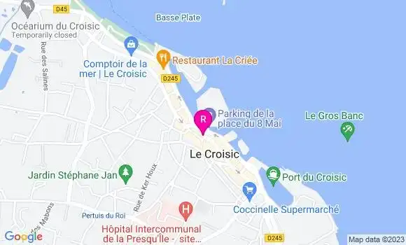 Localisation Restaurant  Le Cap Horn