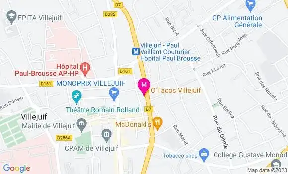 Localisation Restaurant  L