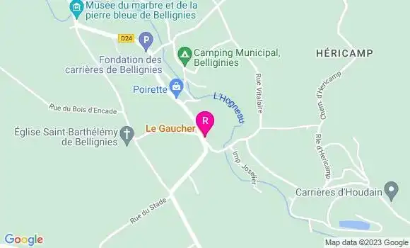 Localisation Restaurant  Le Gaucher