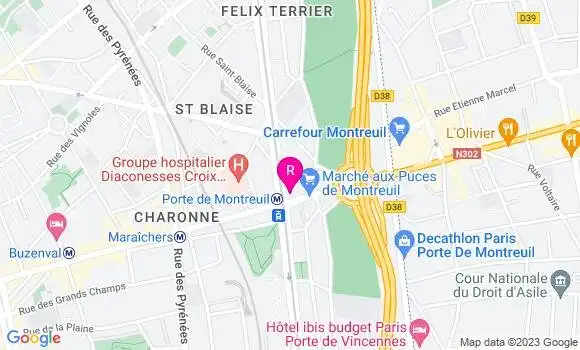 Localisation Restaurant  Café de l