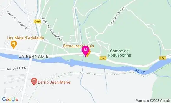 Localisation Restaurant Gastronomique Louis