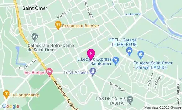 Localisation Restaurant  Lecoq en Papillote