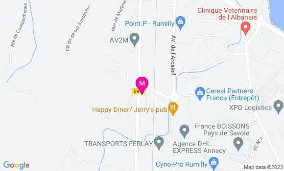 Localisation Restaurant Hôtel Couett