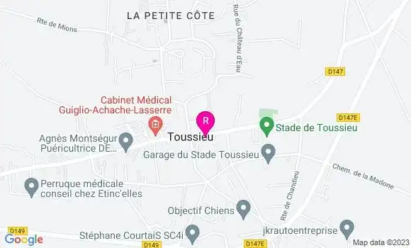 Localisation Brasserie de la Place