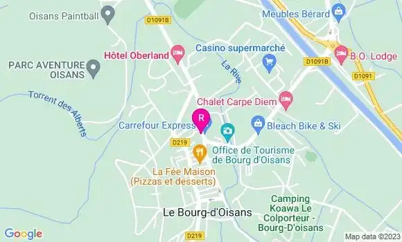 Localisation Restaurant  La Muzelle
