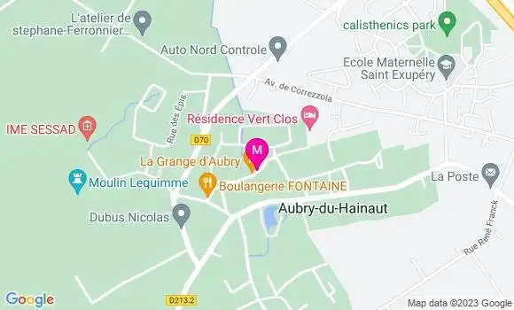 Localisation Restaurant  La Grange d