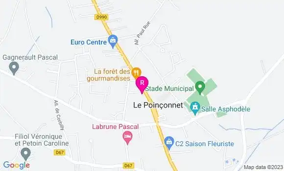 Localisation Restaurant  Le Relais des Sens