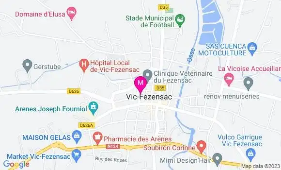 Localisation Pizzeria L Etalon