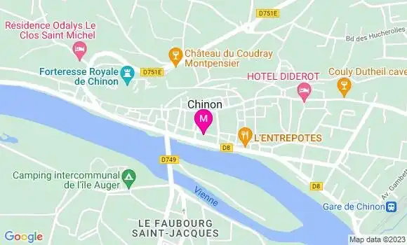 Localisation Restaurant  La Part des Anges