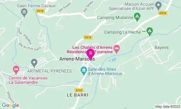 Localisation Restaurant  L