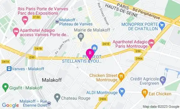 Localisation Restaurant  Royal Foods