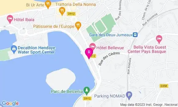 Localisation Restaurant  L