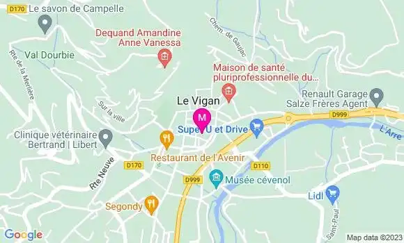 Localisation Restaurant  Le Jardin