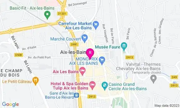 Localisation Crêperie Aux Crêpes Gourmandes