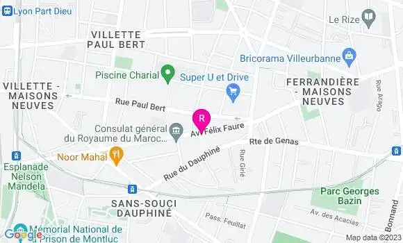 Localisation Restaurant  Villa 216