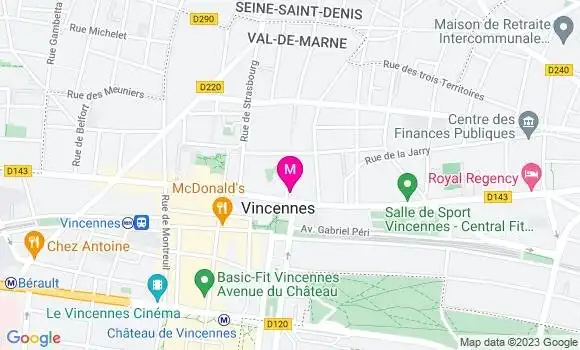 Localisation Pizzeria La Caz