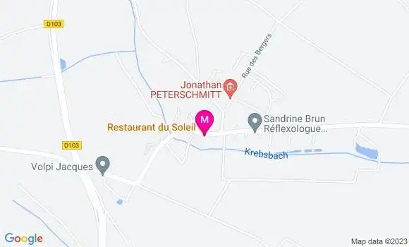 Localisation Restaurant du Soleil