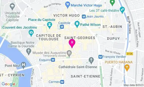 Localisation Restaurant  Café Maurice