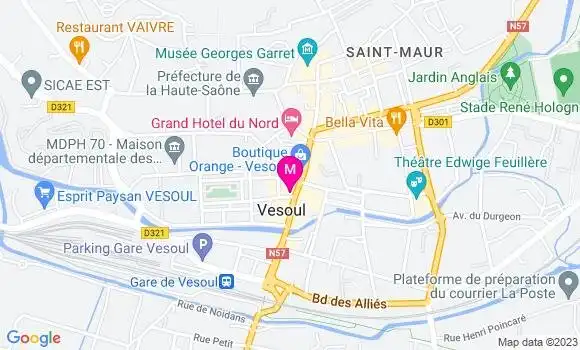 Localisation Restaurant Bar Chez Claudine